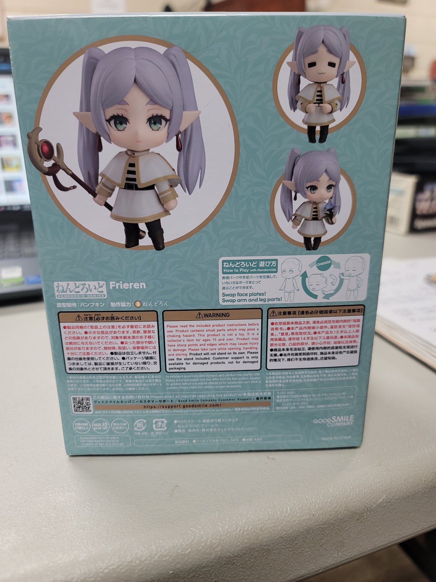 Nendoroid 2367 Frieren Beyond Journey's End PVC Action Figure Toy Gift-NEW
